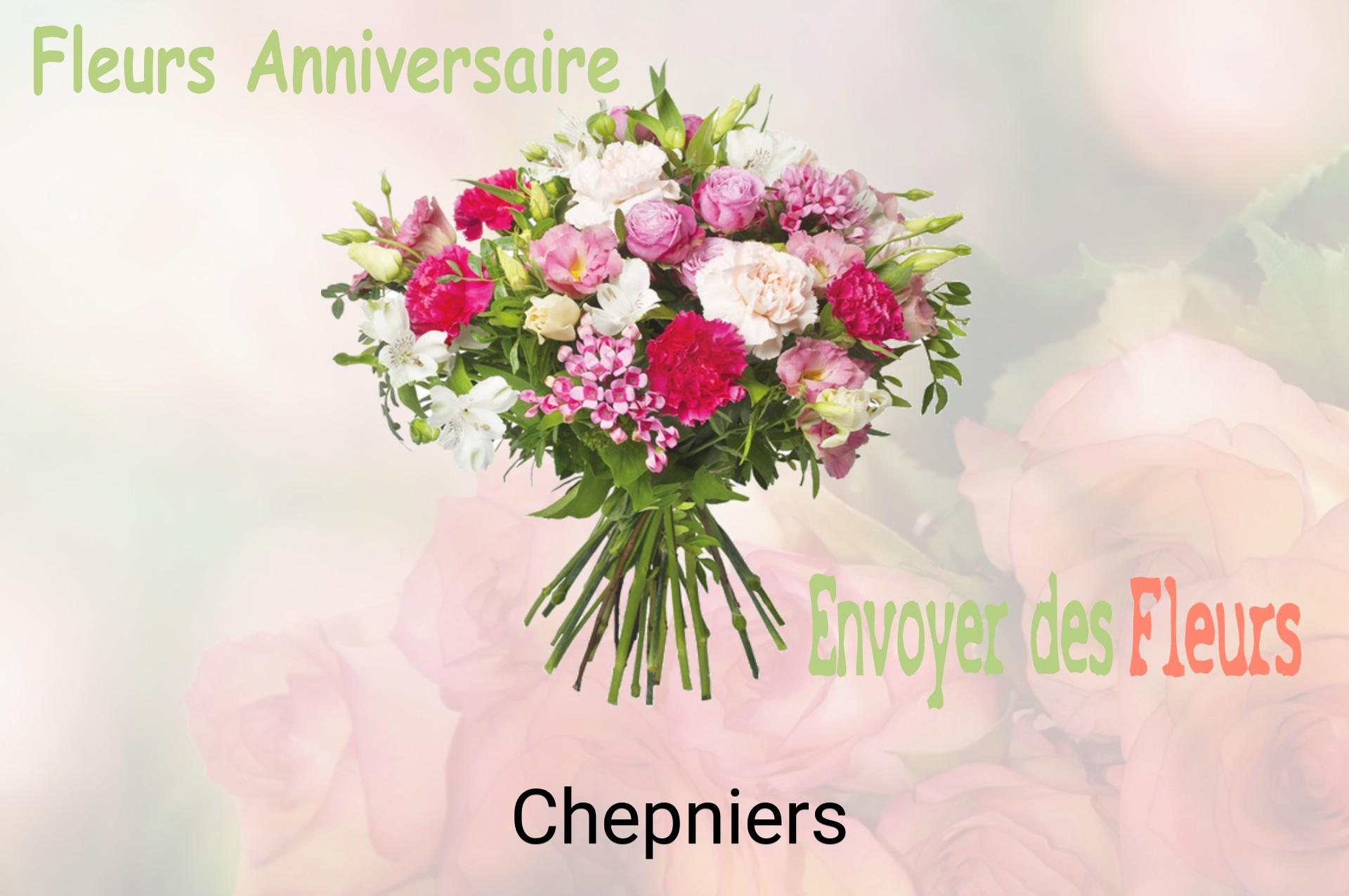 Bouquet de fleurs d’anniversaire livré à Chepniers