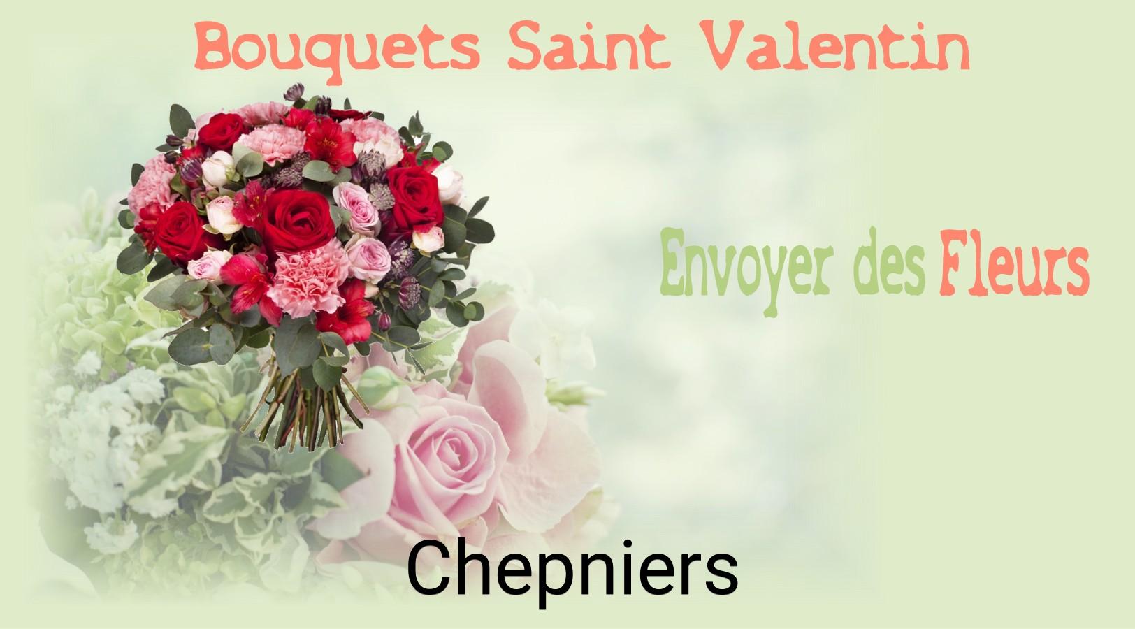 Roses de Saint-Valentin livrées à Chepniers